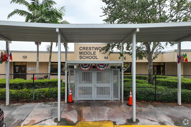 Crestwood Middle School provides a safe and enriching environment in Crestwood.