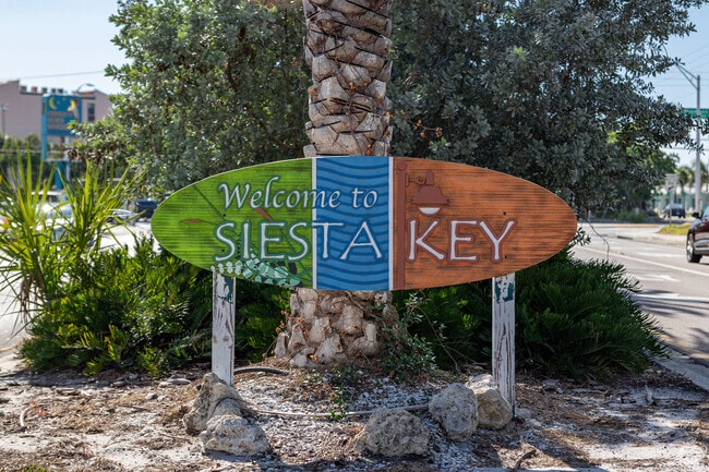 Siesta Key is a beach community with local businesses, eateries, and beaches.