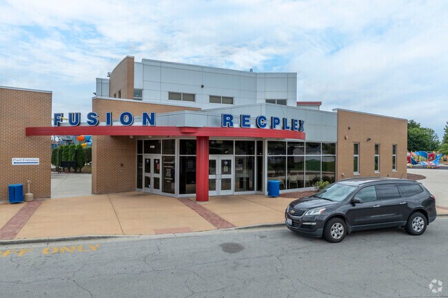 The Fusion Recplex of Burbank houses a fitness center and track.