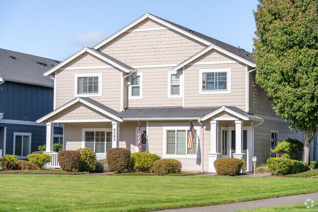 Beautiful craftsman home in Horizon Pointe, featuring classic design and welcoming details.
