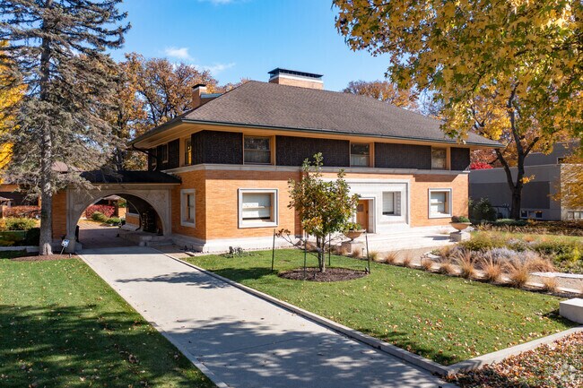 River Forest homes draw a lot of visual interest in their architectural design.