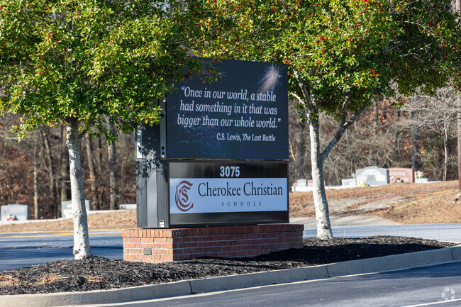 Cherokee Christian Schools Christian values. Academics. Integrity.