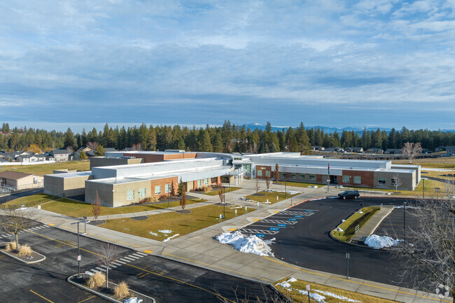 Midway Elementary is in a mostly residential neighborhood.