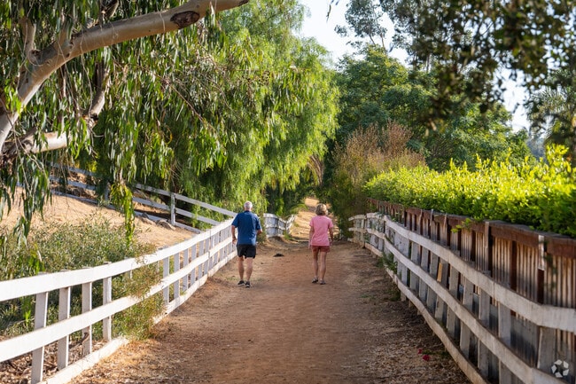 A network of horseback riding and hiking trails weaves through Olivenhain and surrounding communities.