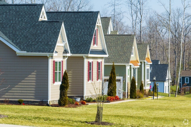 New home construction can be found throughout the Highlands neighborhood.