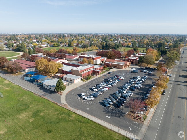 Minority enrollment at Prairie Elementary School is 95 percent.