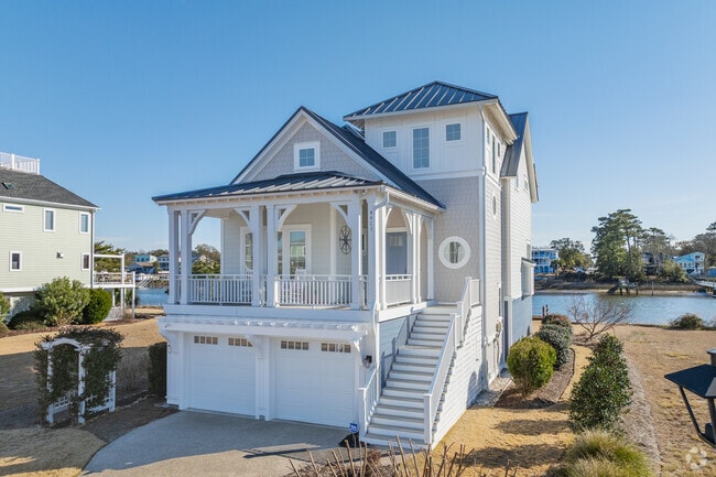 Find charming coastal style homes on the Intracoastal Waterway in Saint James.