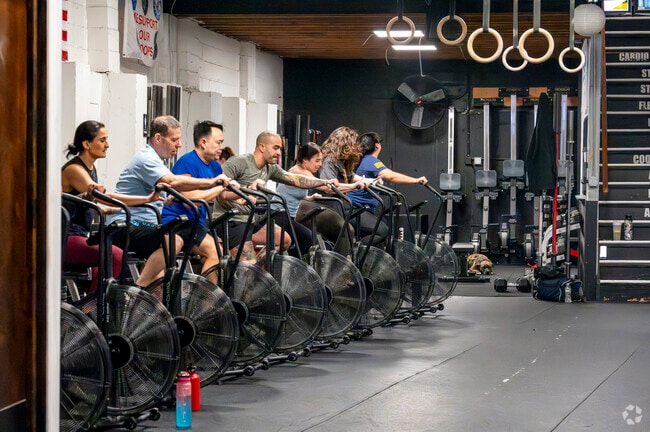 Experience high intensity training at CrossFit Nine7 in nearby Manhasset.