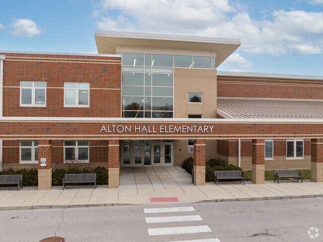 Alton Hall Elementary School has a beautiful newer building right in Galloway.