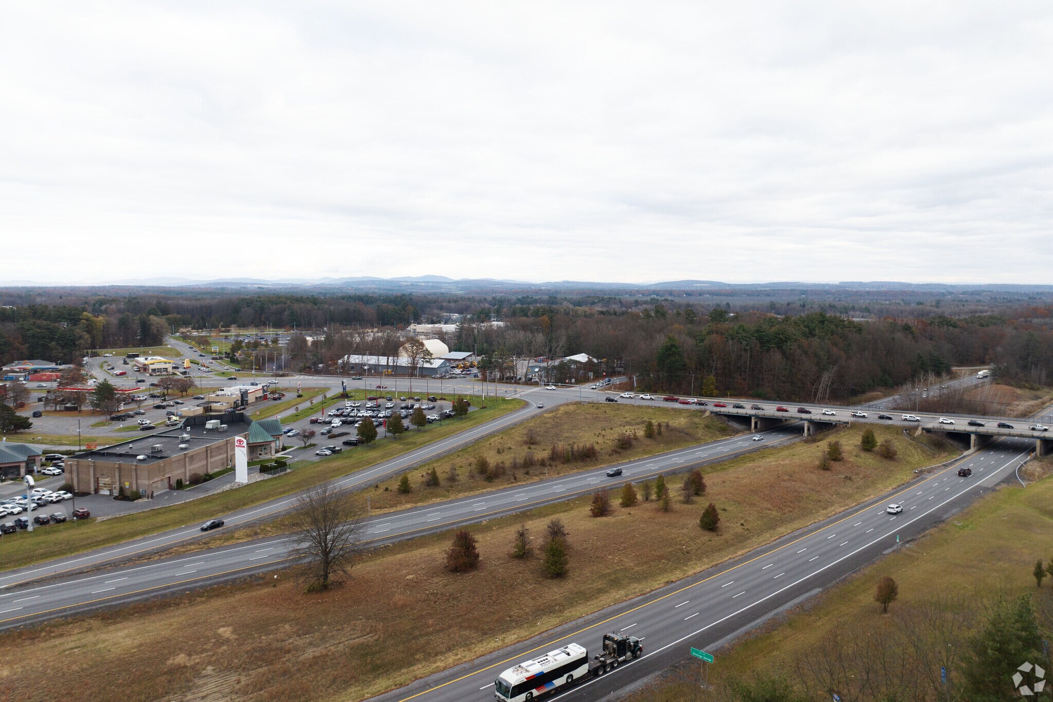 Interstate 87 runs right through Wilton and makes it easy to get around the region.