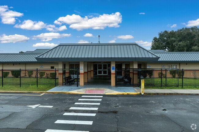 Welcome to the main entrance of Cocoa High School.