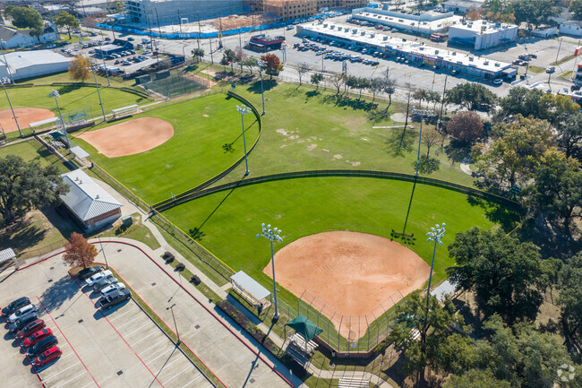 Triumph on the playing fields at Spring Branch Elementary.