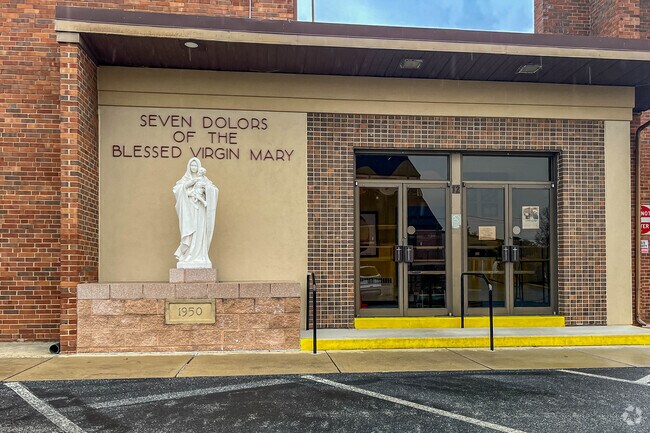 Some students attend the Seven Sorrows BVM School.