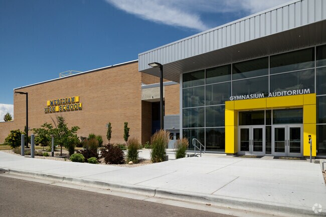 Meridian High School offers a well-rounded curriculum, promoting academic excellence and growth.