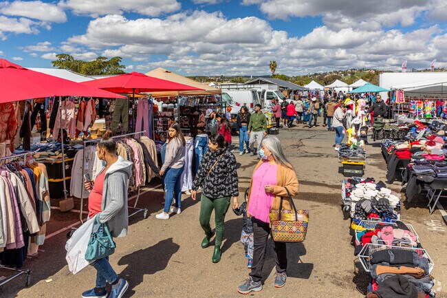 The Spring Valley Swap Meet attracts hundreds of vendors.