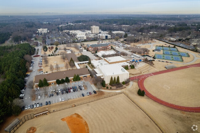 Parking at Spartanburg Day School