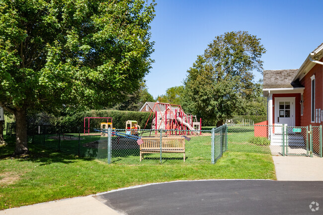There is a playground and small field behind Sagaponack School.