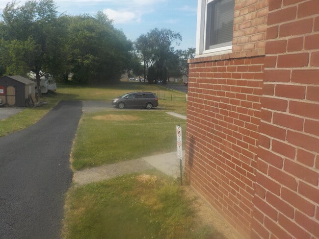 Overflow parking/gardening