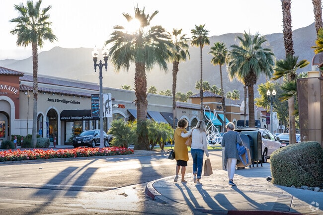 Palm Desert residents enjoy luxury retail and dining at The Shops on El Paseo.