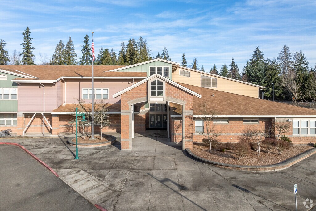 Pioneer Elementary School entrance.