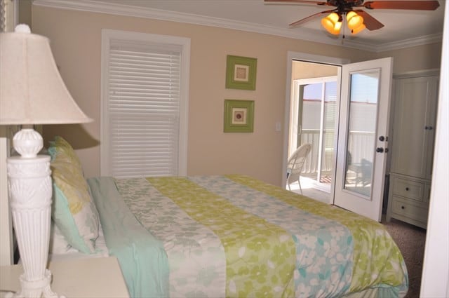 King in master with en suite and balcony access
