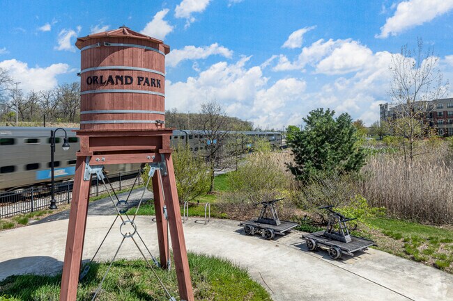 Sandburg, located within Orland Park, retains a rustic and peaceful atmosphere.