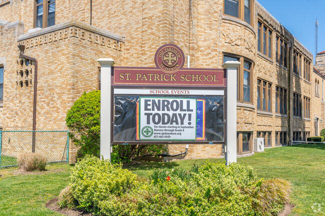 St. Patrick School is a private, Catholic school.