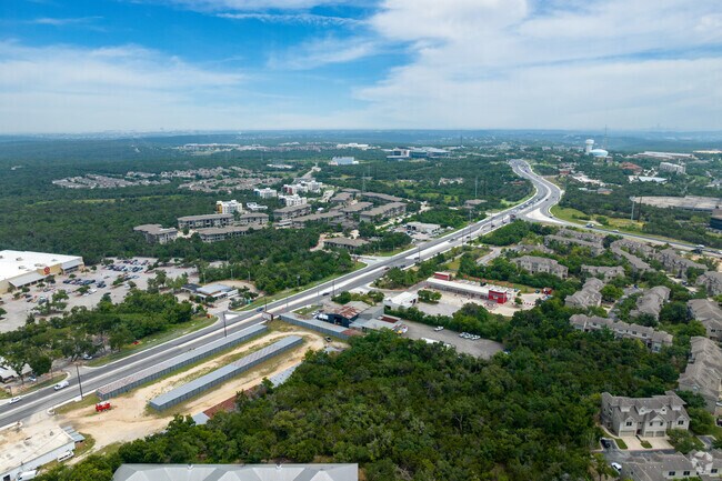 Highway 2222 in the Four Points neighborhood of Austin is a scenic route that provides convenient access to nearby neighborhoods, shopping centers.