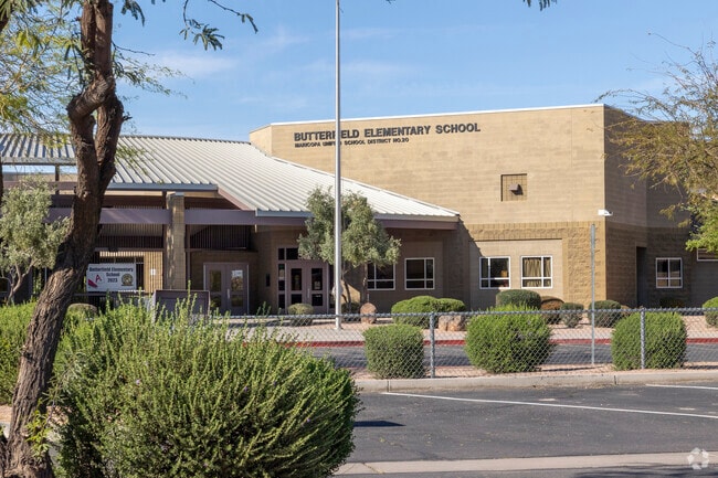 Kids attending Butterfield Elementary School in Maricopa can walk, bike or ride the bus.