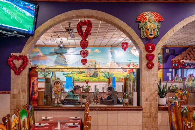 Plaza Garibaldi offers a variety of Mexican dishes in a beautiful setting in Nodine Hill.