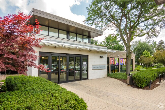 Residents of Carol Stream have access to the award-winning public library.