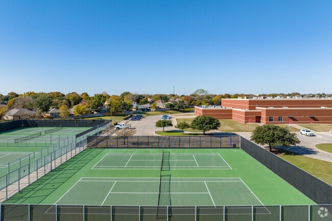 Tennis is one of many ways for students at Creekview Middle School to stay healthy and active.