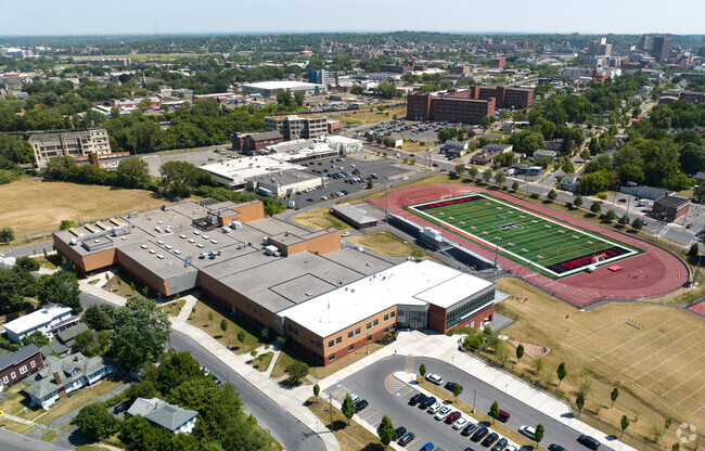 George W. Fowler High School's campus provides a great environment for all students to learn.