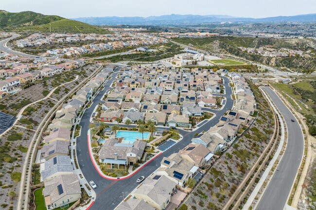 The Aliento Community of Golden Valley Ranch is nestled within California's hilly mountains.