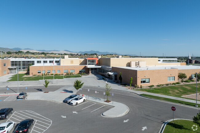 Hidden Valley Middle School is located in the Bluffdale neighborhood.
