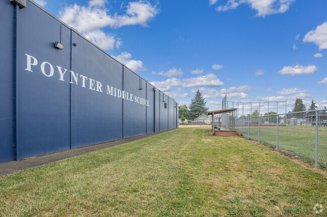 School spirit at J.W. Poynter Middle School in Hillsboro, Oregon.