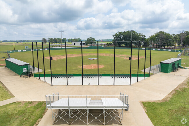 Lake Cormorant High School has a lighted baseball field.