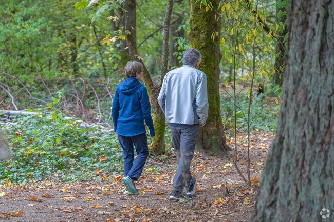 Walk the trails at Island Crest Park for some time in nature.