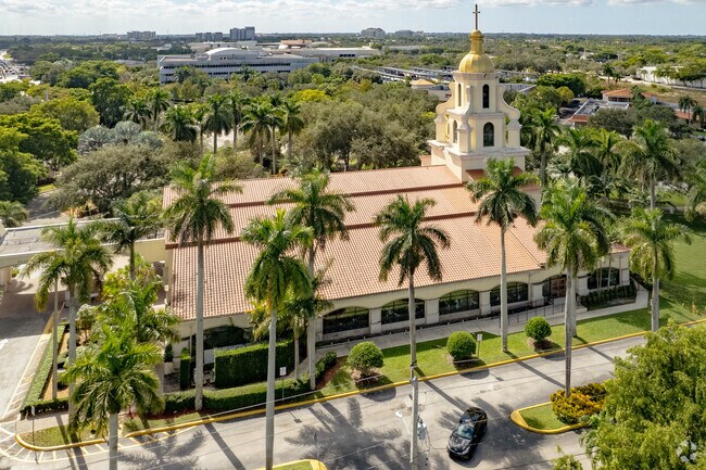 The church at St Gregory The Great School in Plantation, FL.