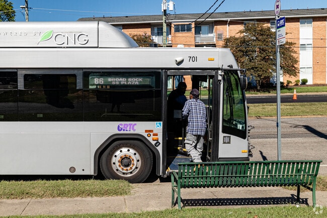 The GRTC transit system makes commuting to and from Warwick simple.