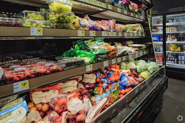 Residents in Roopville can find fresh produce at the local Dollar General.