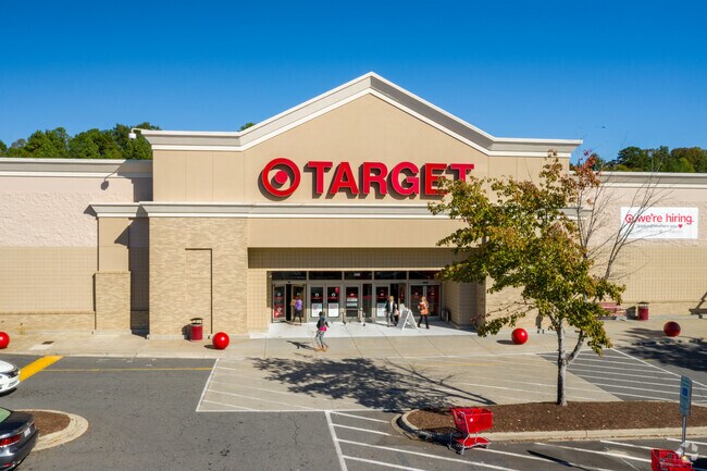 Target at the Carolina Pavilion in the Sterling neighborhood of Charlotte.