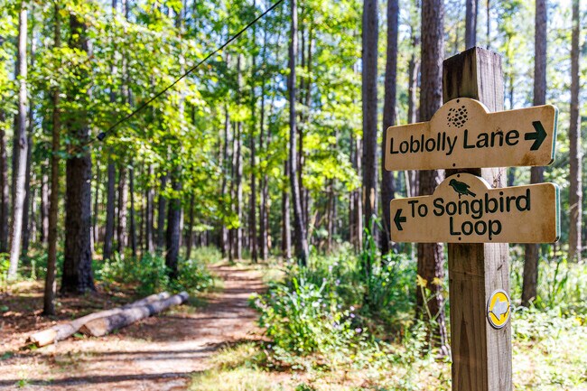 Many of the trails at Kreher Preserve & Nature Center have unique names.