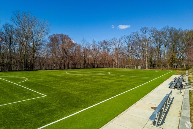 Kent residents can stay active and score a few goals at Palisades Park soccer field.