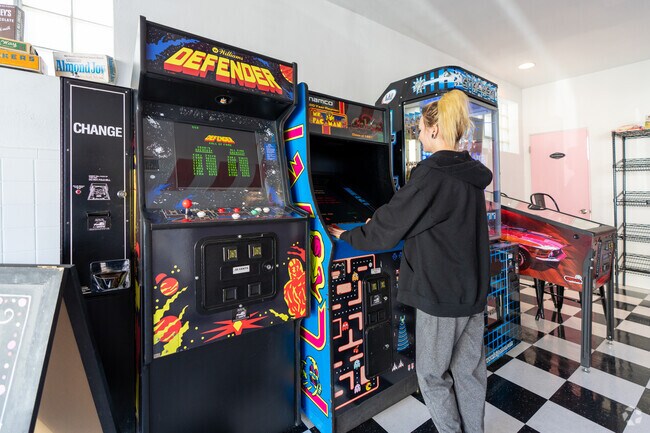 Stop by The Sweet Tooth in downtown Wood River and play some classic arcade games.