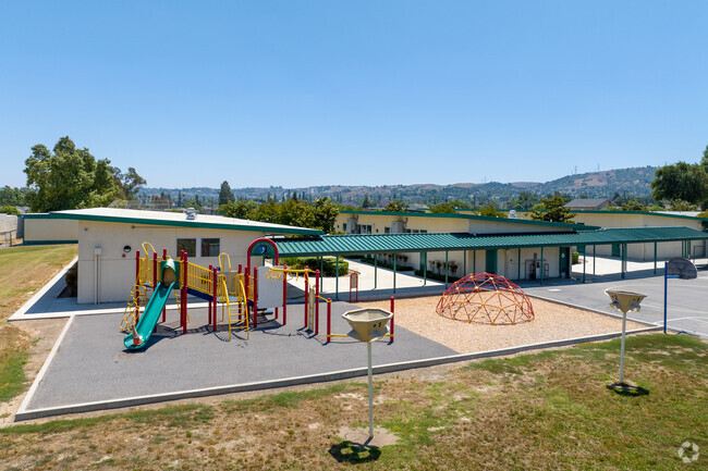 Children love the playground at Rowland Elementary School in Rowland Heights, CA.