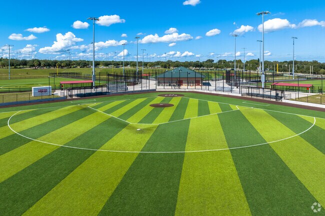 Northeast Regional Park offers one of the most premier baseball facilities in the area.