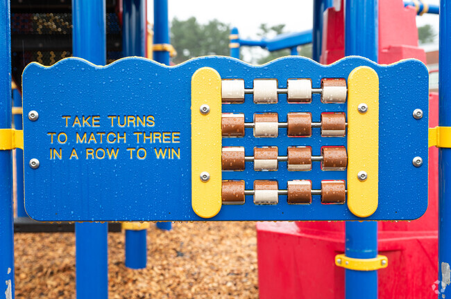 Kids learn to share on the playground at Grace Farrar Cole Elementary School in Norwell.