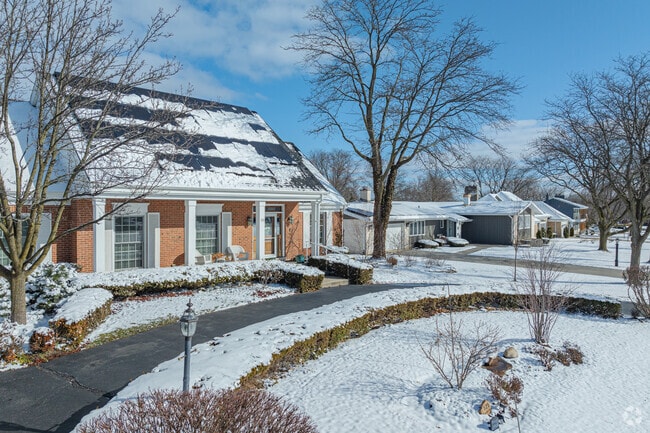 Burr Ridge East has many large, elegant mansions.