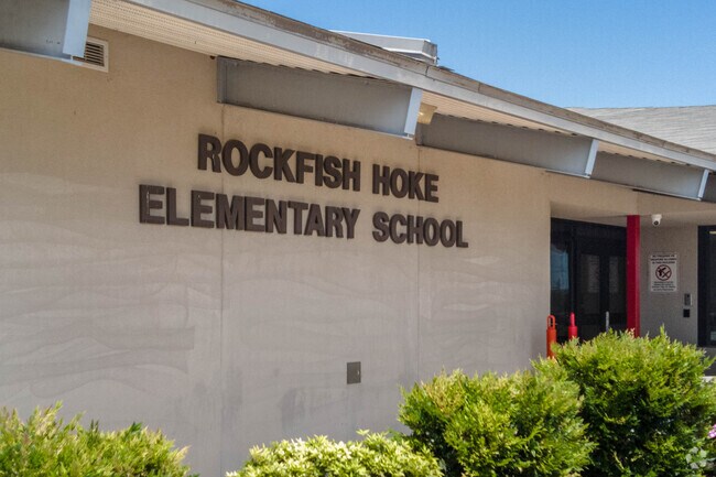 Rockfish Hoke Elementary School has a strong connection with the community in Rockfish.